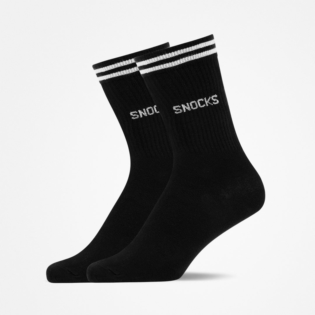 snocks Socken  schwarz