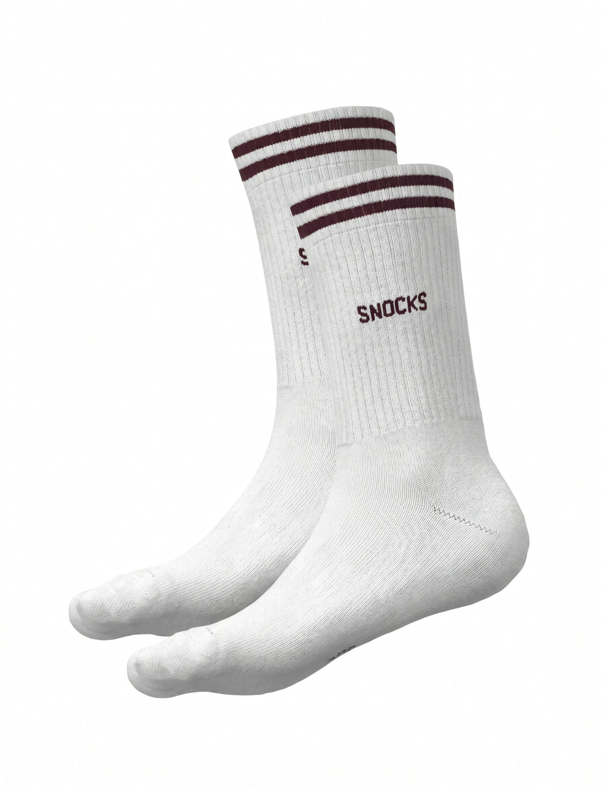 snocks Socken  bordeaux