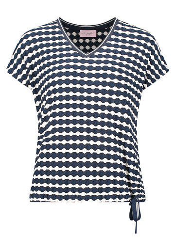 Casual-Shirt mit Tunnelzug