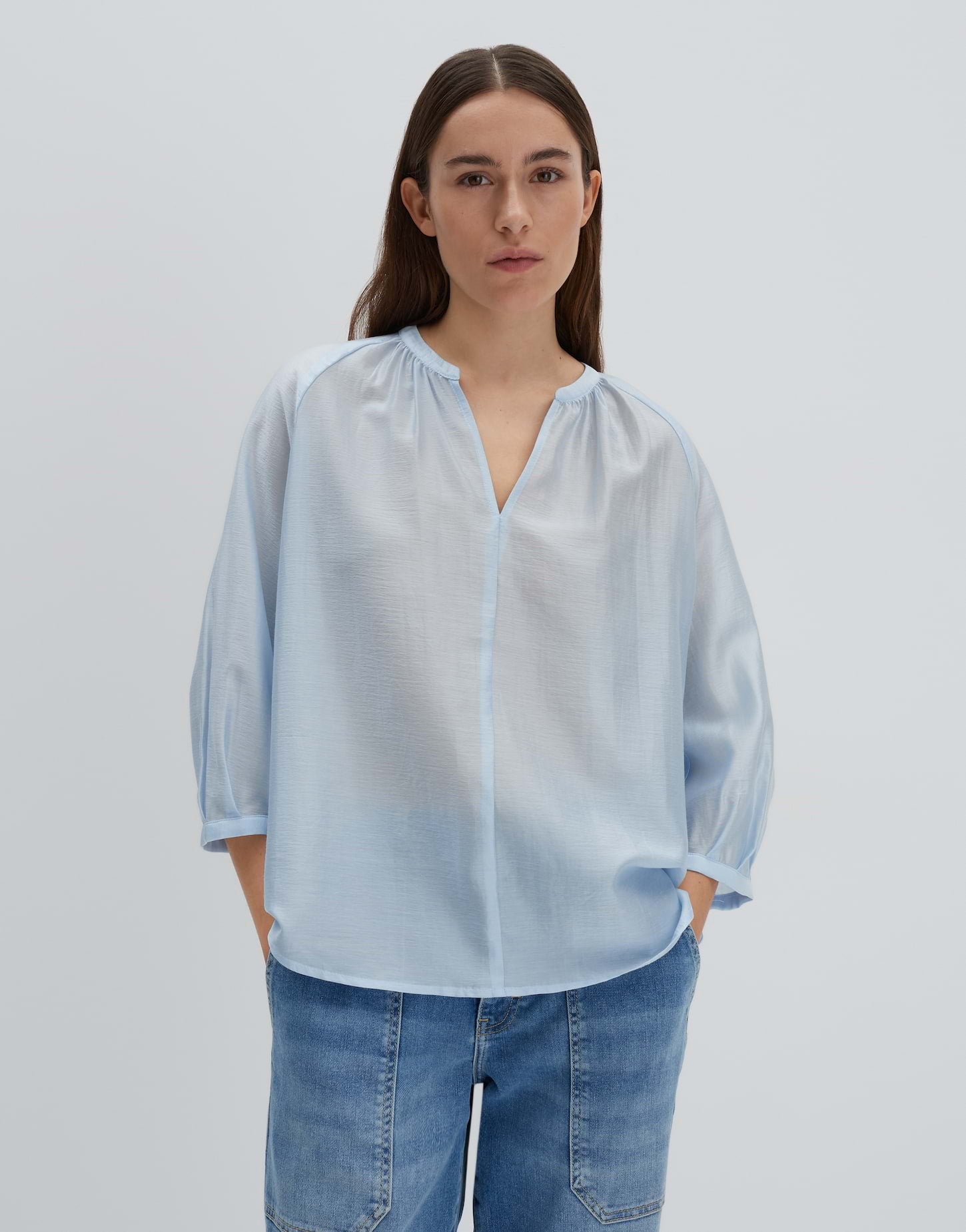 someday Blusen  hellblau