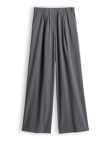CEVIL PINSTRIPE Wide Leg Pants