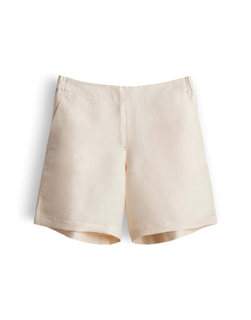 CHARLIE SHORTS LINEN Shorts aus Viskose Leinen Mix