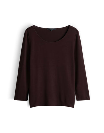 KIROSA SOFT LONG Basicshirt aus Viskosemix