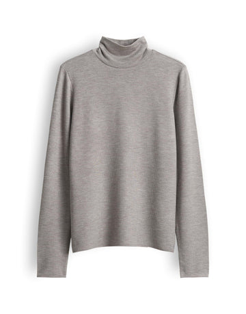 KIROSIE SOFT Slim Rollkragenshirt