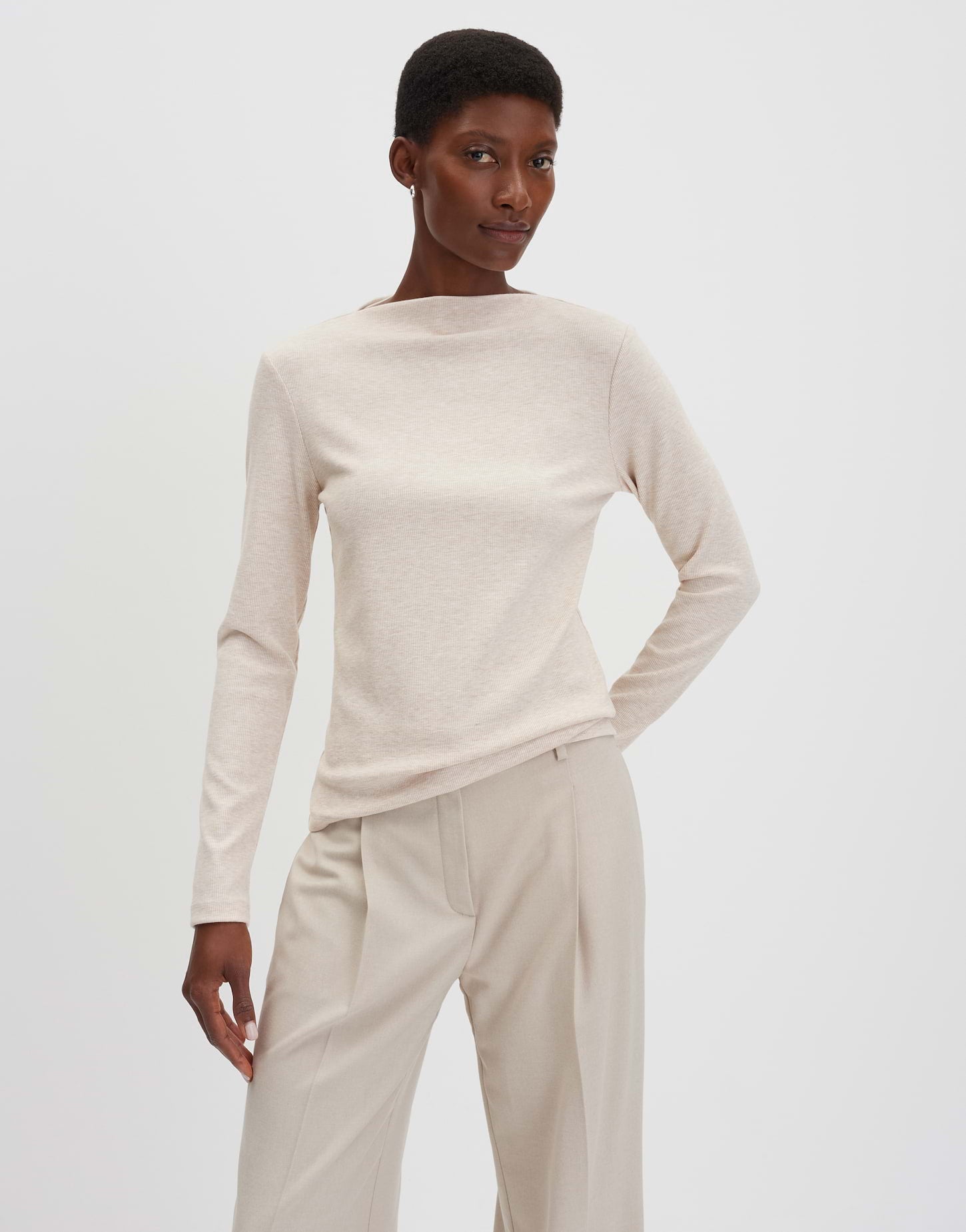 someday Langarmshirts  beige