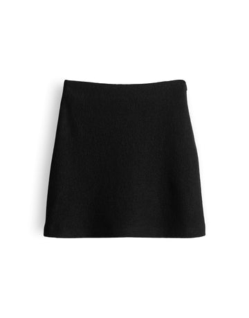 OHAARA WOOL Minirock im Slim Fit