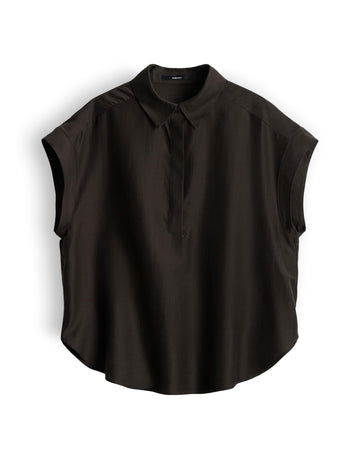 Satinbluse 