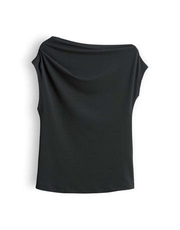 Drapiertes Off-Shoulder Shirt 