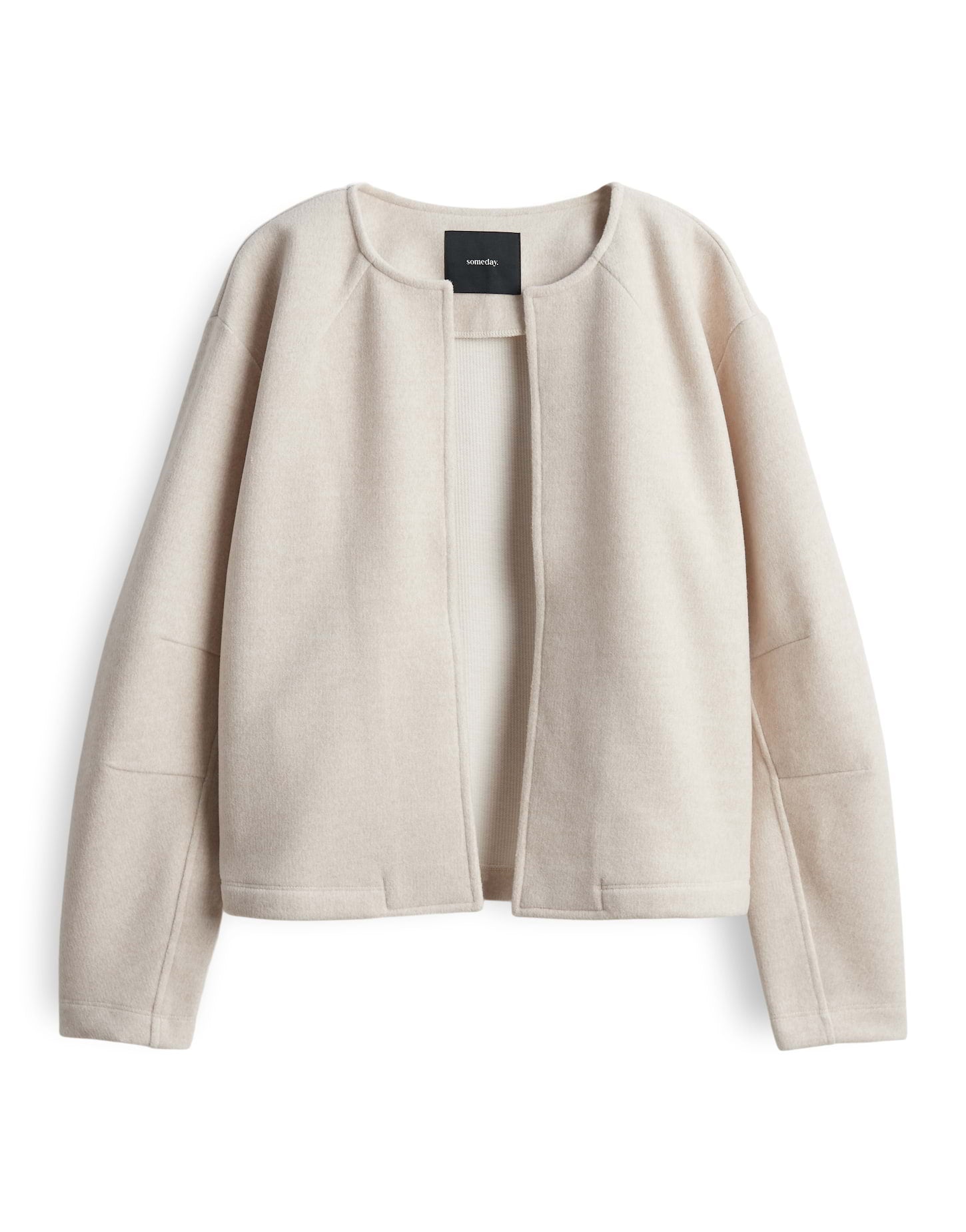 someday Sweatjacken  beige