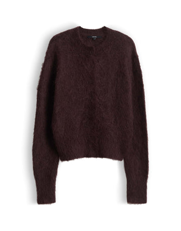 TULINDA Strickcardigan aus flauschigem Effektgarn