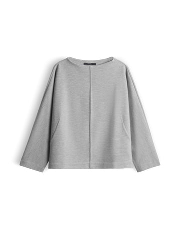 UJULIA Sweatshirt in Twillstruktur