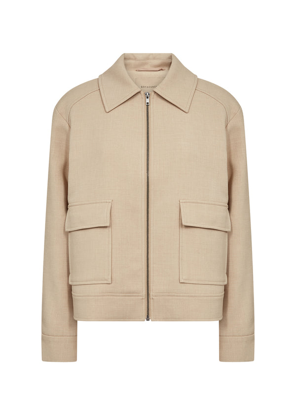 soyaconcept Leichte Jacken  beige