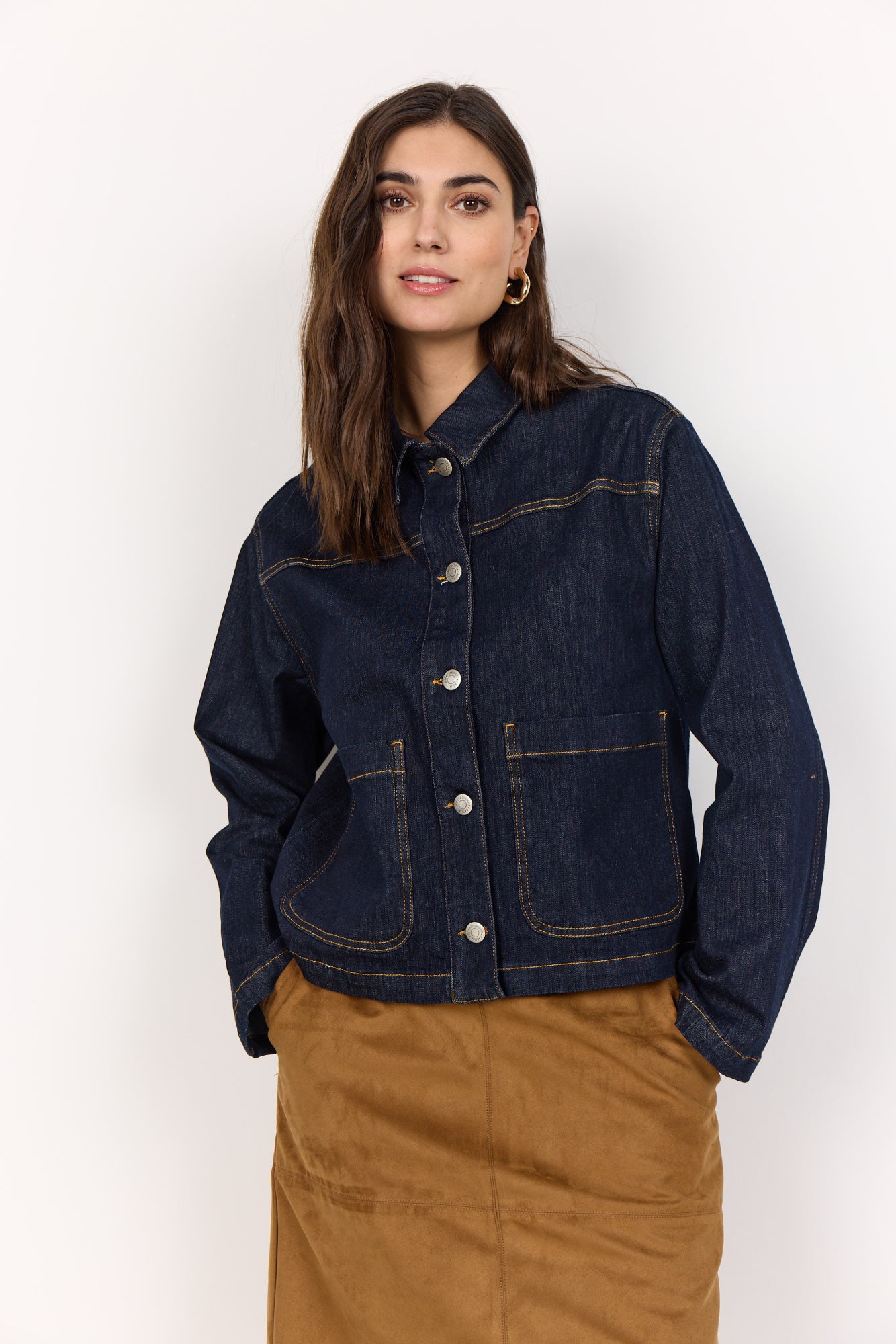 soyaconcept Jeansjacken  blau
