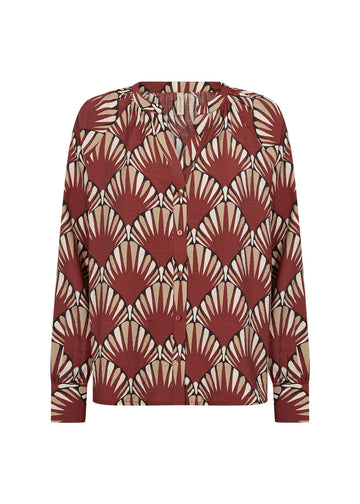 HALIN AOP Bluse mit Print
