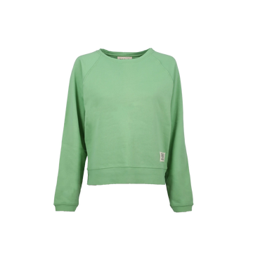 ZOE SWEATER PATCH Pullover aus Baumwolle