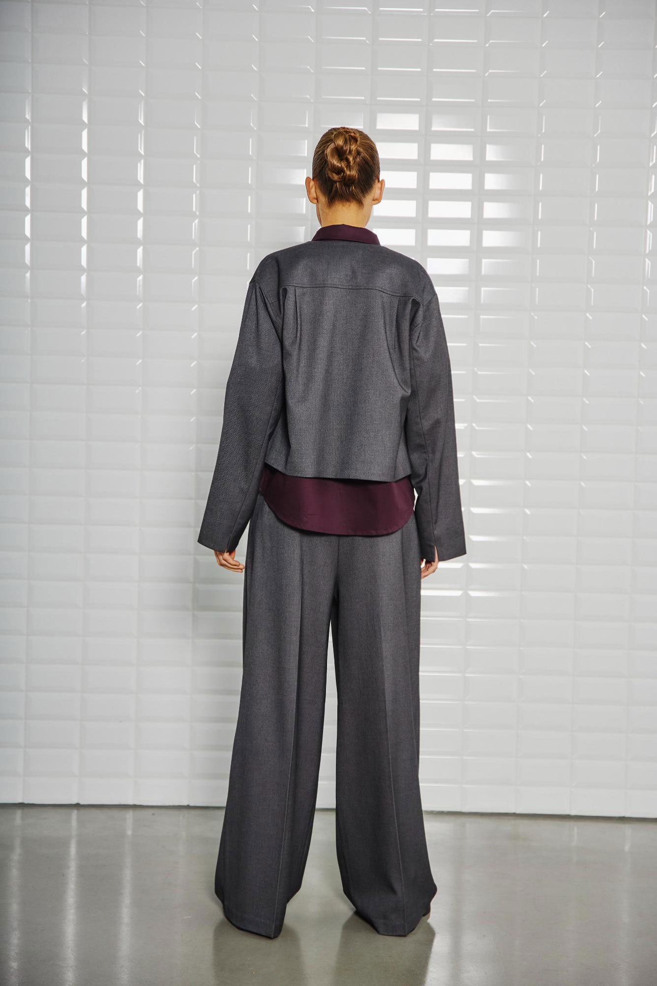 with black Leichte Jacken  grau