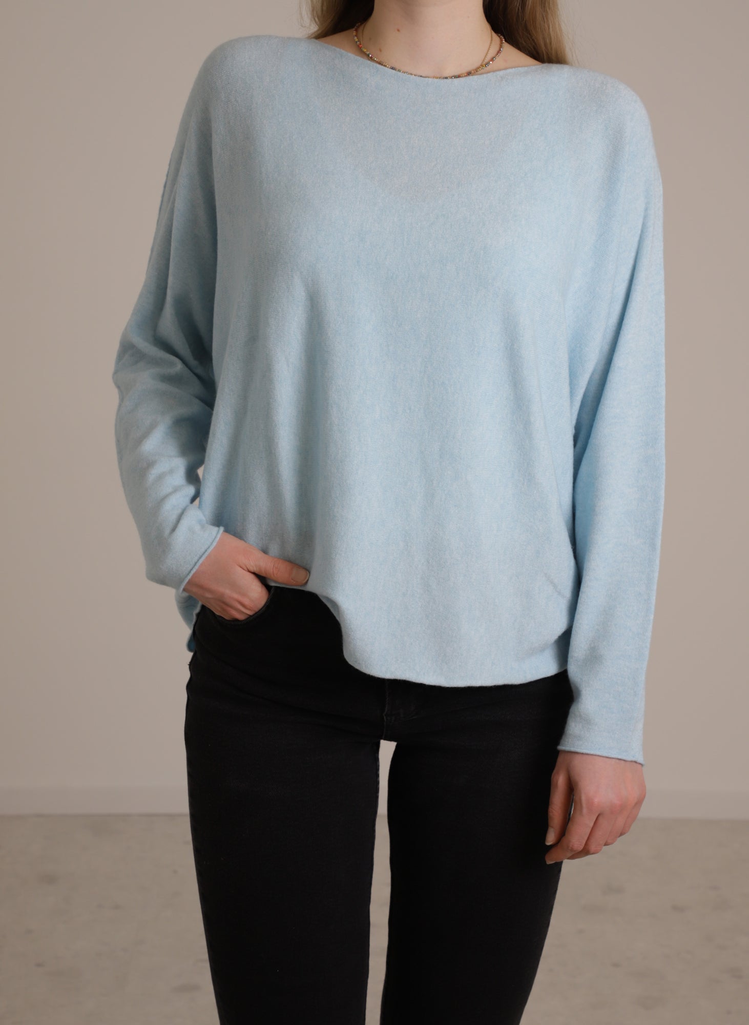 yours by FREY Pullover  hellblau