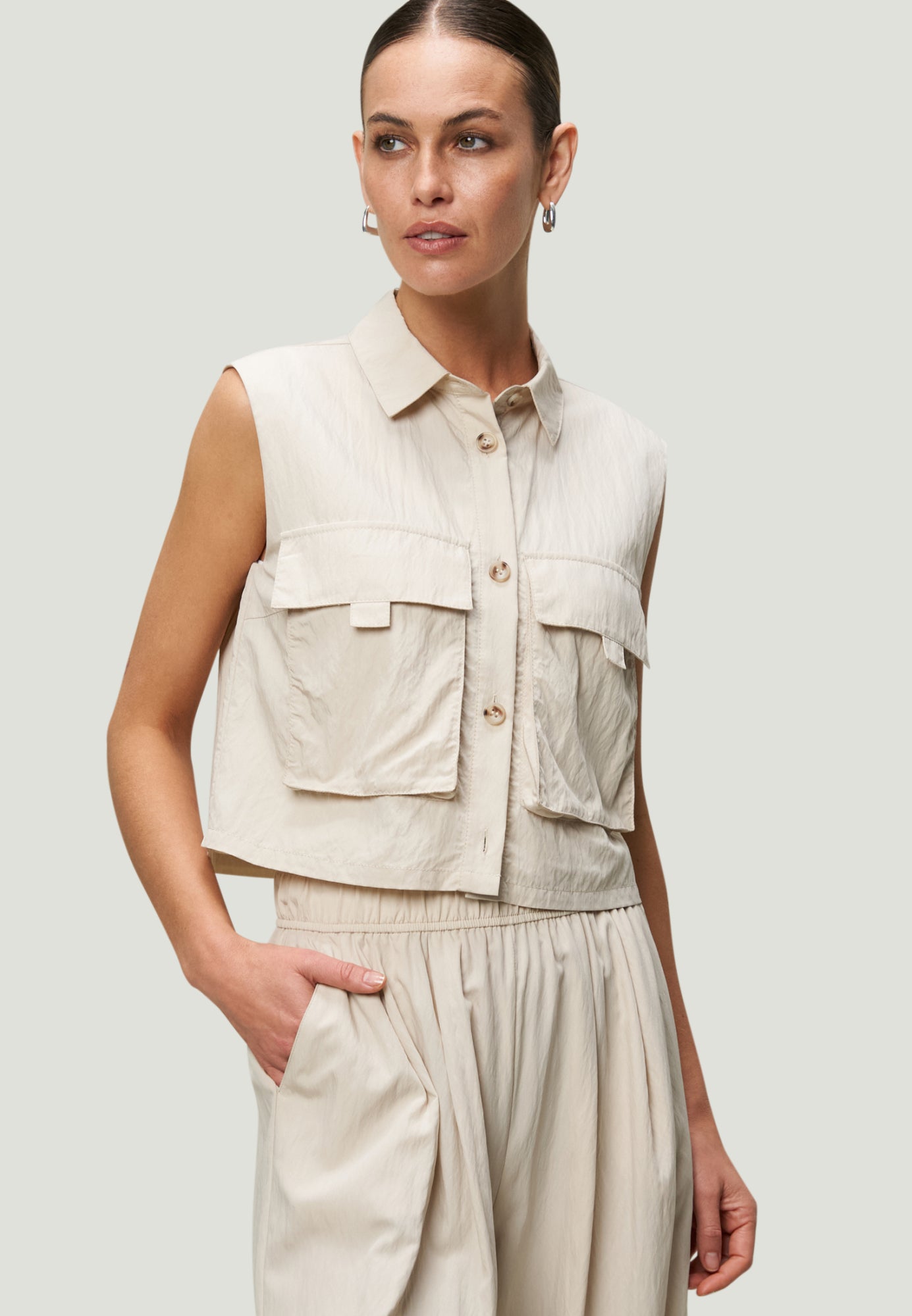 zero Hemdblusen  beige