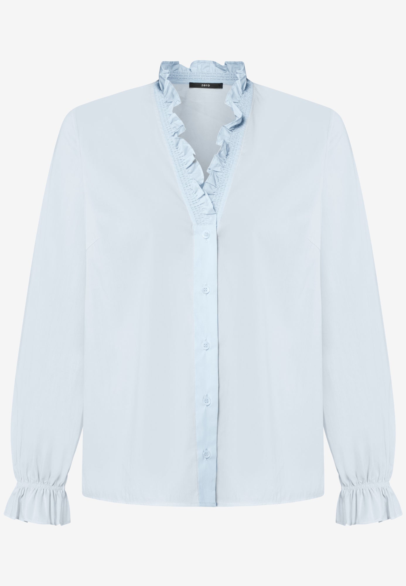 zero Blusen  hellblau
