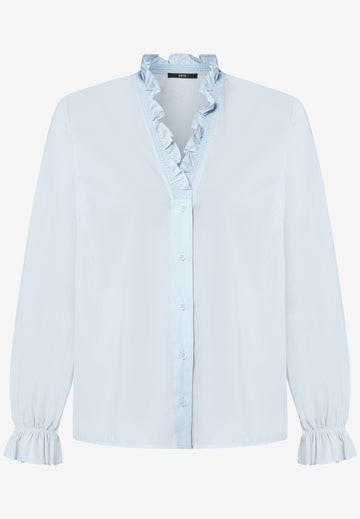 Bluse mit Rüschen