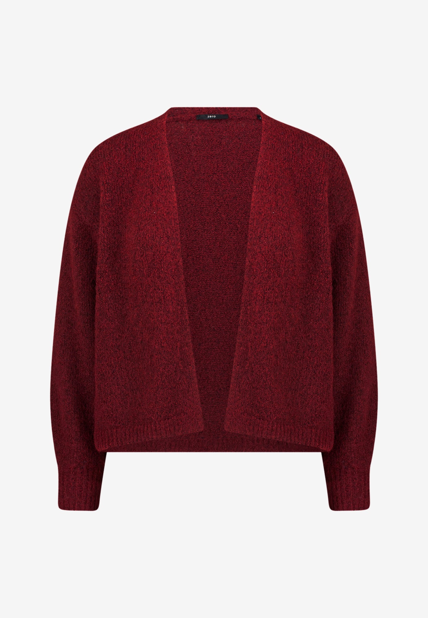 zero Strickjacken  dunkelrot