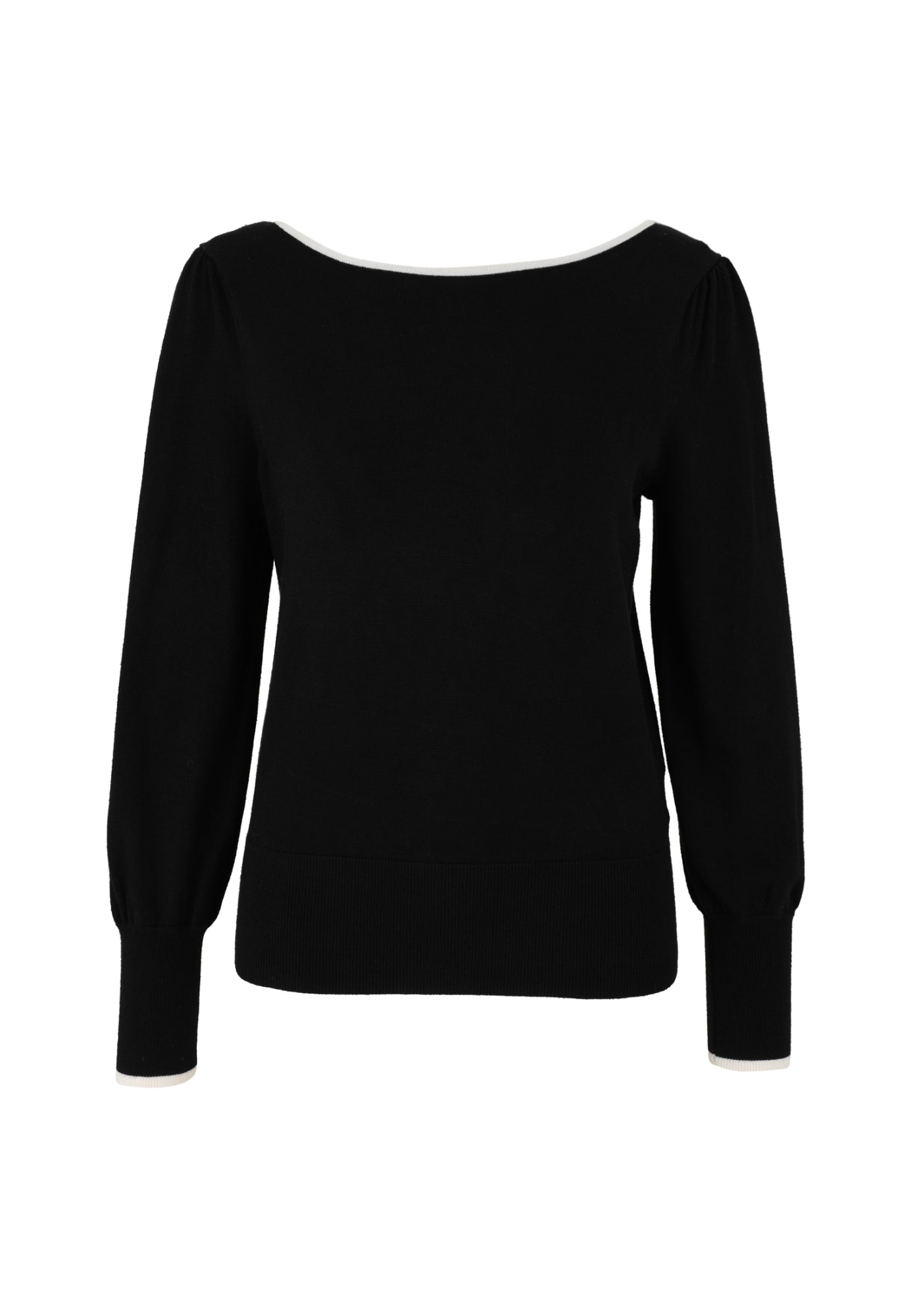 zero Pullover  schwarz