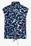 zero Blusen  blau