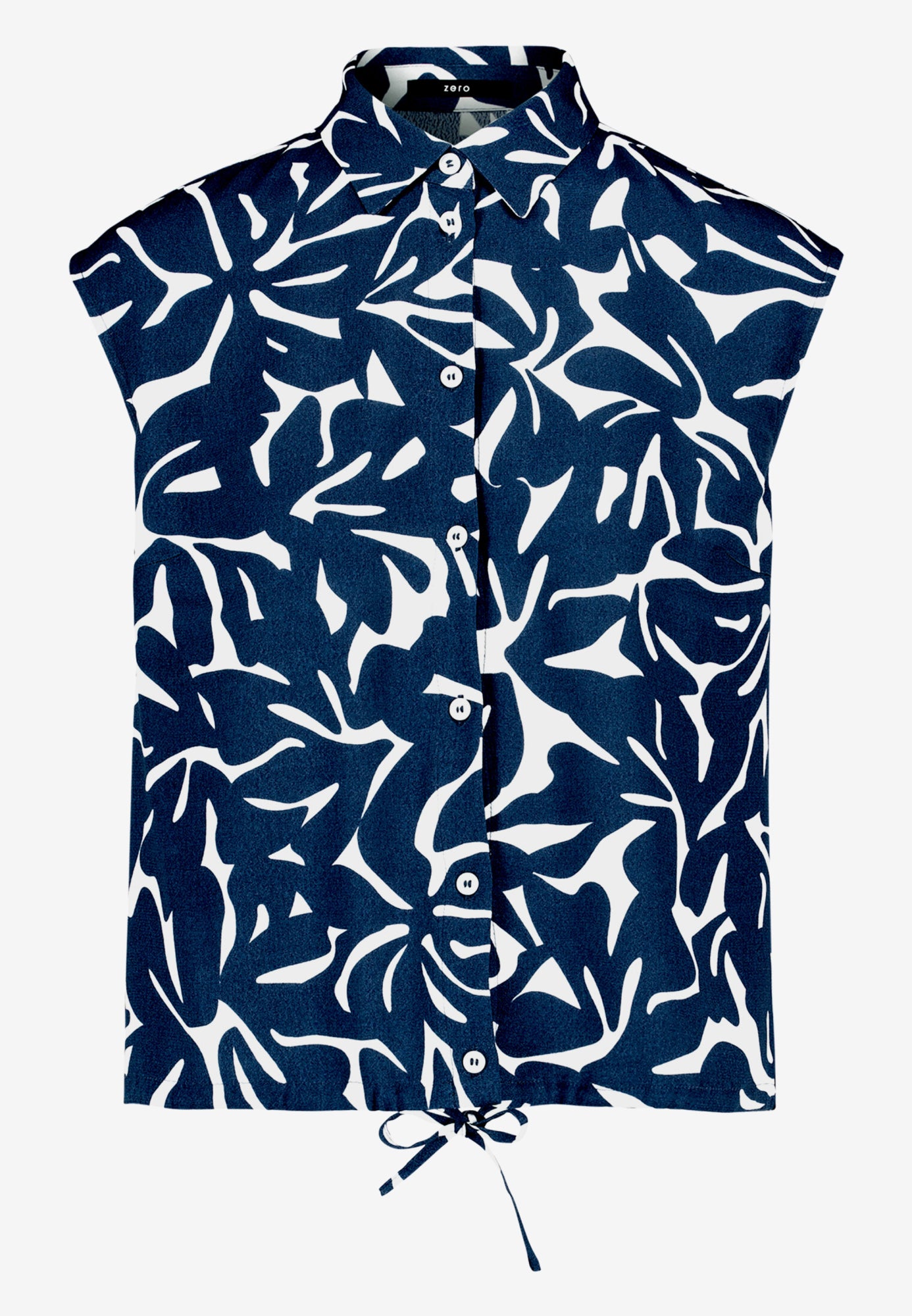 zero Blusen  blau