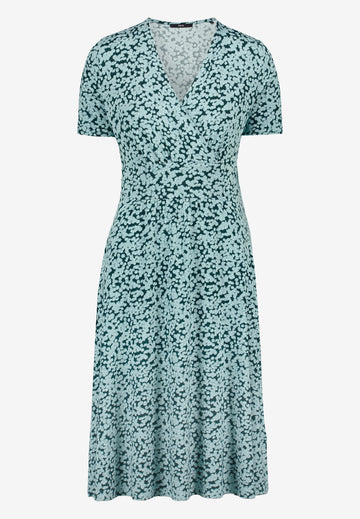 Jerseykleid mit Blumenmuster