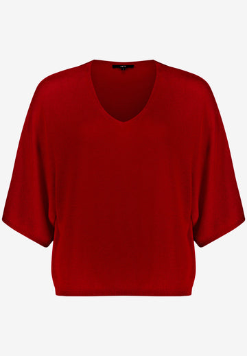 Kurzarmpullover