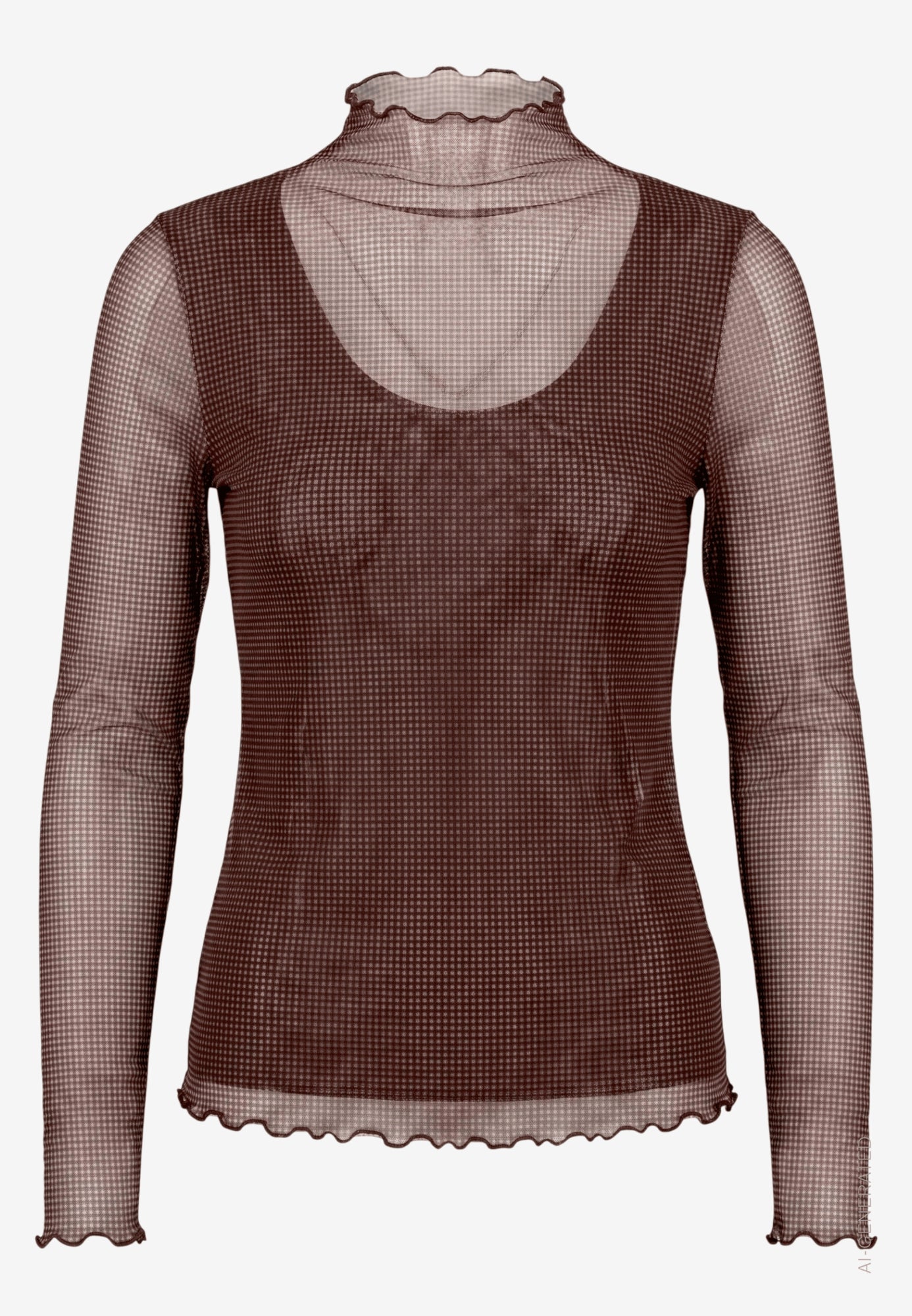 zero Langarmshirts  braun