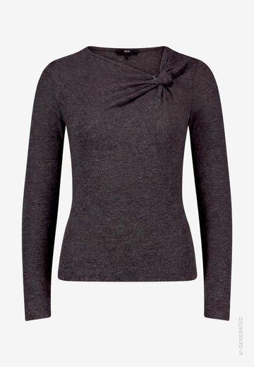 Langarmshirt mit Schnalle