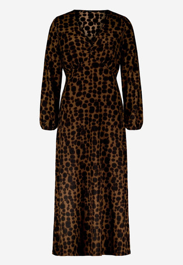 Maxikleid mit Allover-Print