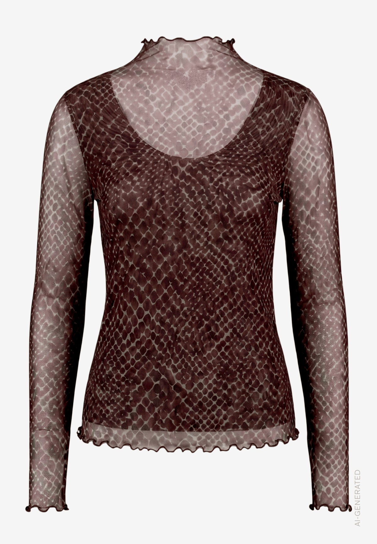 zero Langarmshirts  bordeaux