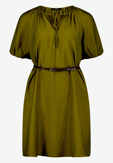 Minikleid mit Flechtgürtel
