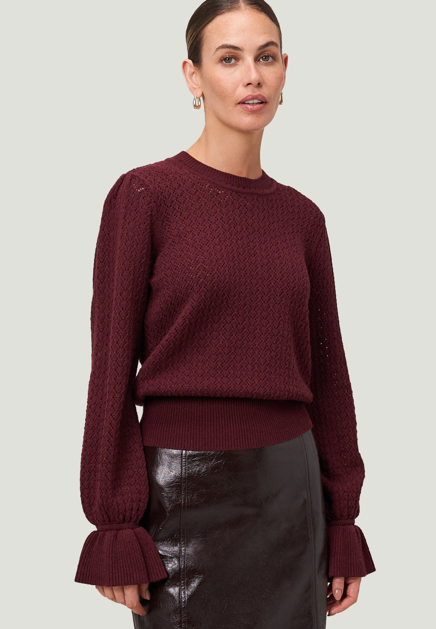 zero Pullover  bordeaux