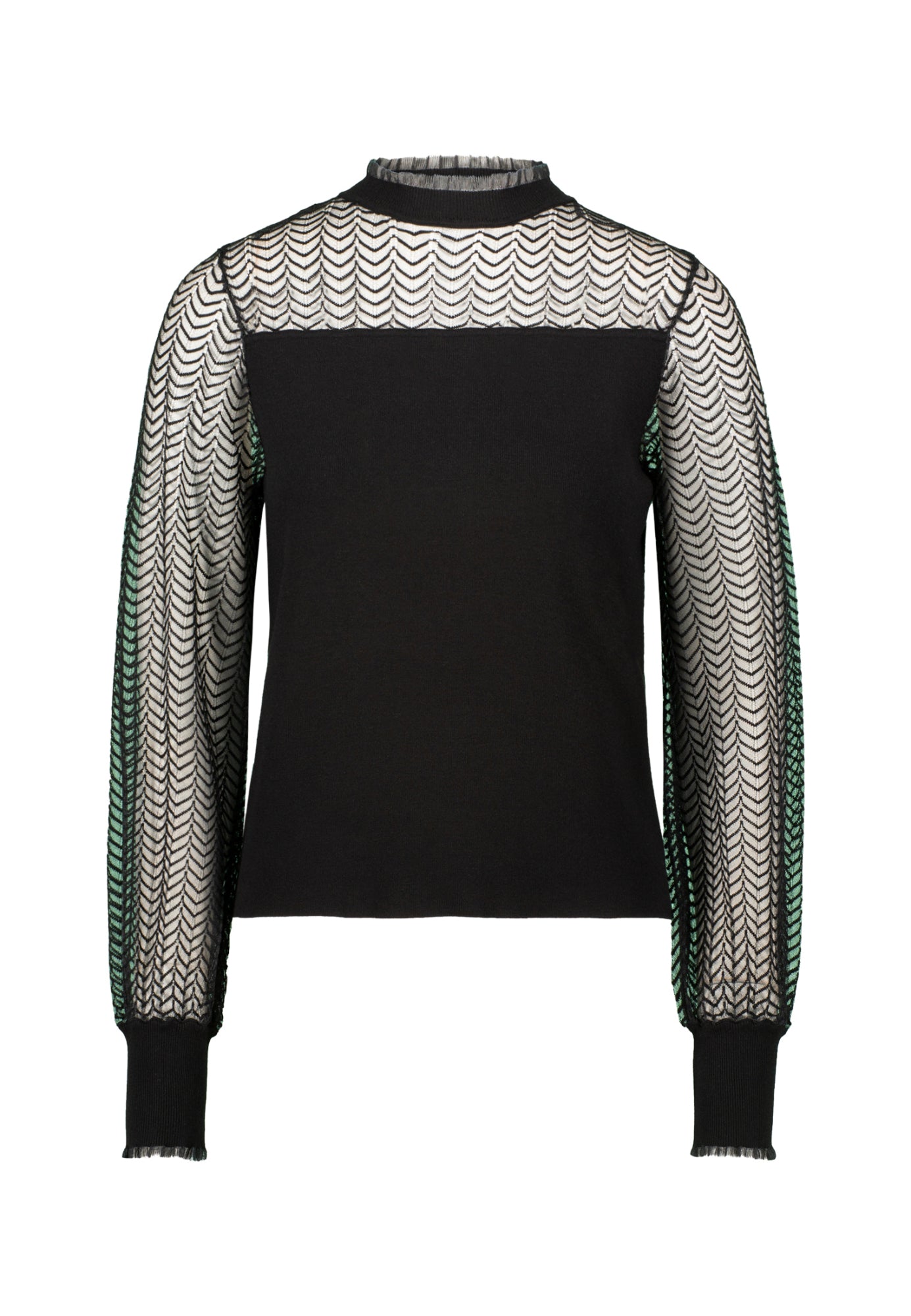 zero Pullover  schwarz