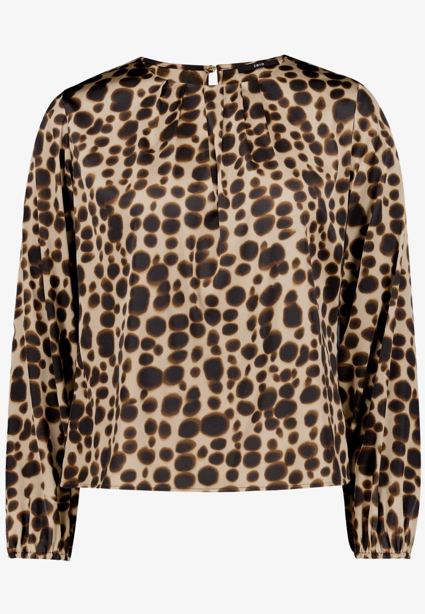 zero Blusen  beige