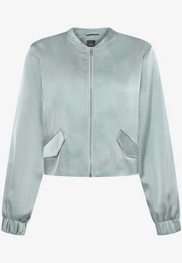 Satin-Jacke