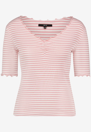 Shirt mit Raffung