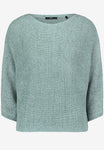 zero Pullover  silber