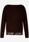 zero Langarmshirts  braun