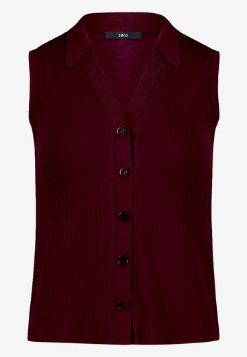 Stricktop  mit Knopfleiste