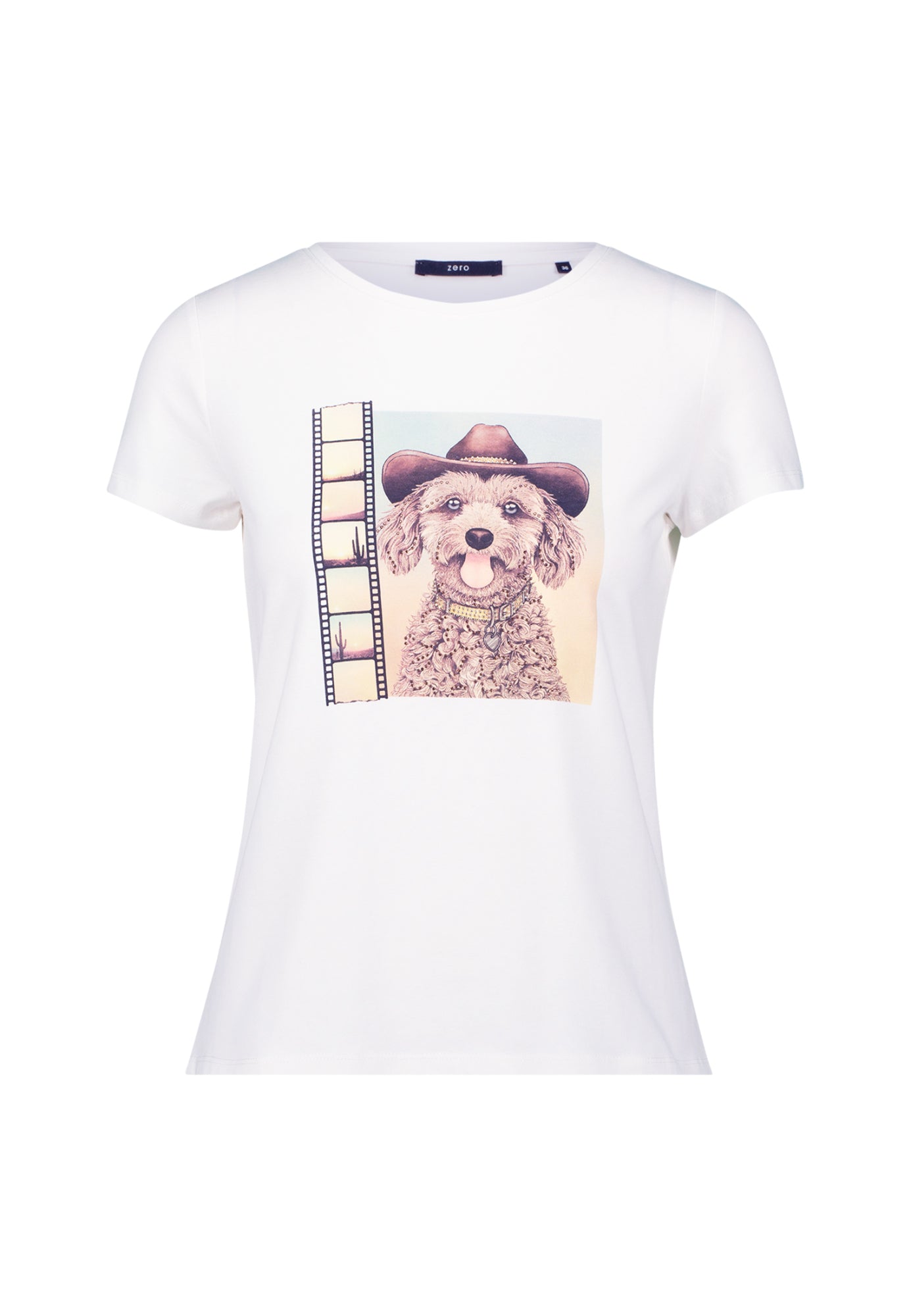 zero T-Shirts  weiß