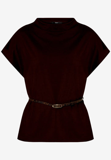 T-Shirt  mit Gürtel